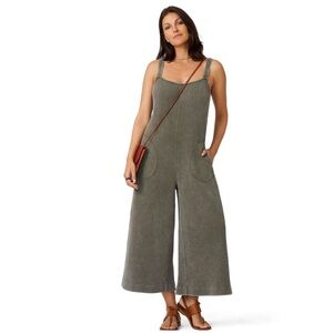 Flint & Moss Relaxed Fit Knit Jumpsuit LARGE